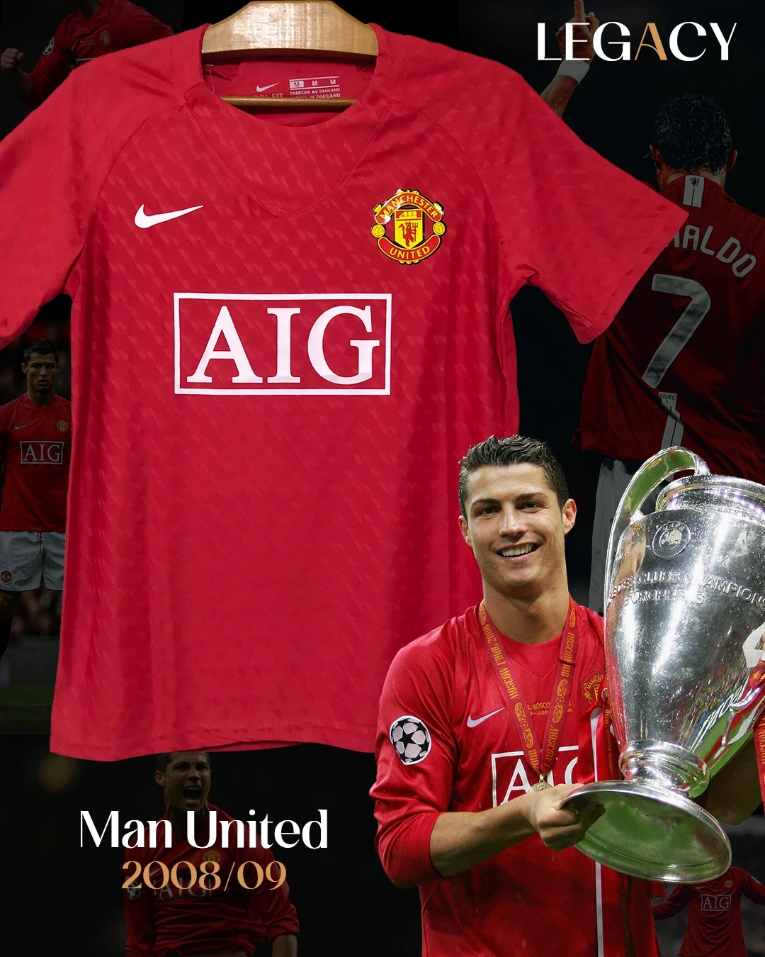 Manchester United 2008 Home - Ronaldo